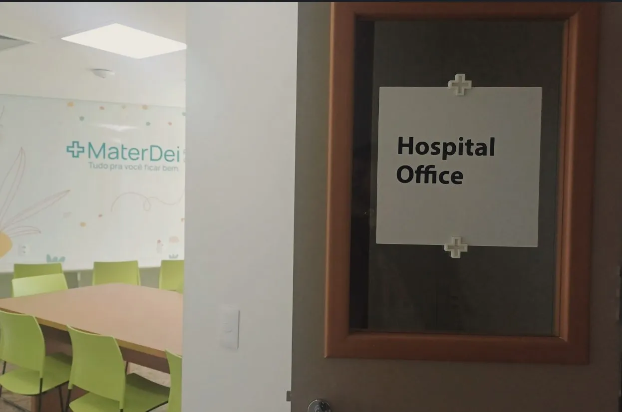 Hospital Office — trabalho sem se distanciar dos filhos